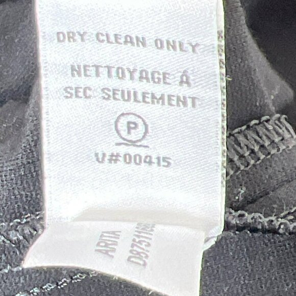 VINTAGE DIANE VON FURSTENBERG Arita Scoop Neck Dress Black  Sz S EUC - Picture 6 of 6